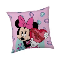 JERRY FABRICS Dječji jastuk od flisa 40x40 cm Minnie "Purple"